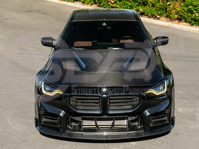2021-UP BMW G87 M2 G80 M3 G82 M4 | FACTORY STYLE DRY CARBON FIBER MIRROR CAP REPLACEMENT PAIR