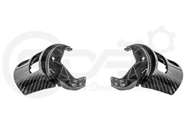 2005-2013 CHEVROLET CORVETTE C6 | SDP PERFORMANCE CARBON FIBER STEERING WHEEL BUTTON COVER REPLACEMENT PAIR