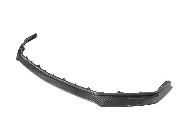 2024-Up Ford Mustang S650 | Dark Horse Factory Style CARBON FIBER Front Bumper Lip Splitter Ground Effects