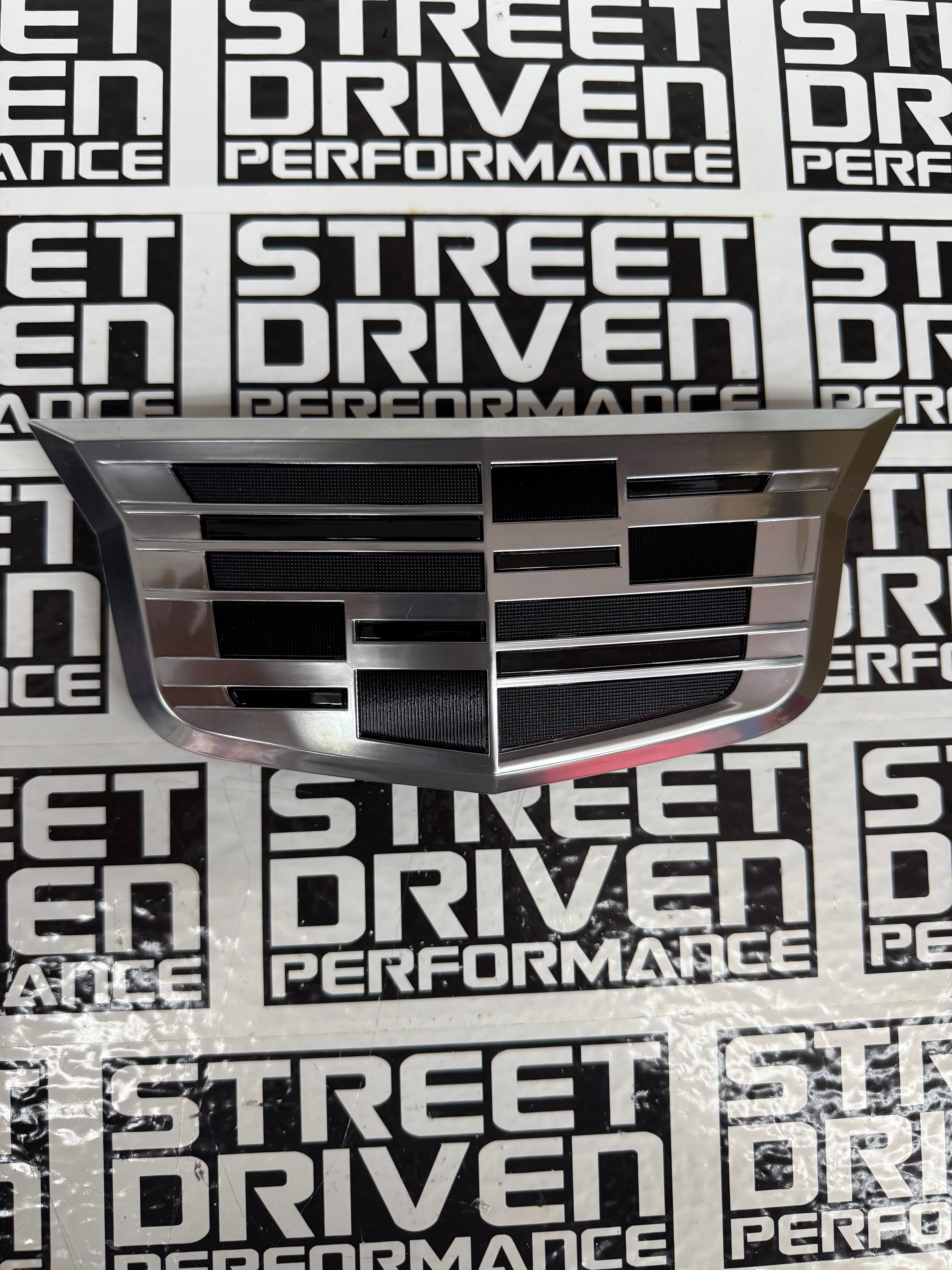 2016-2019 Cadillac CTS-V, V3 Front Grille Emblem Badge Crest Logo