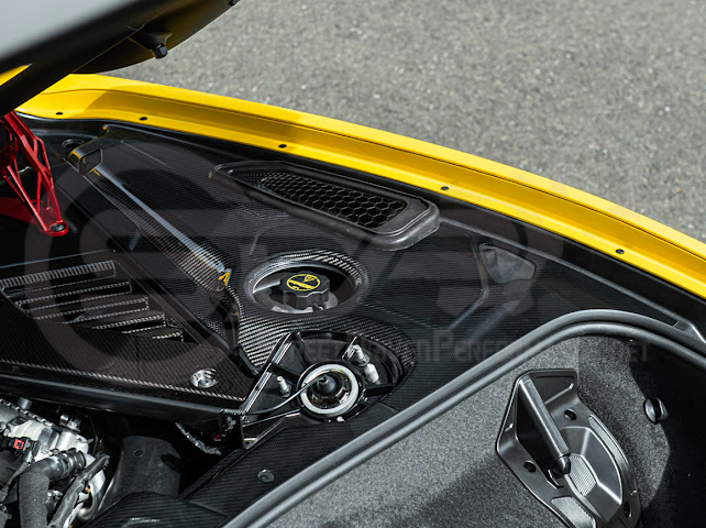 2025-Up Corvette C8 ZR1 | CARBON FIBER Engine Bay Trim Panel Cover Pair