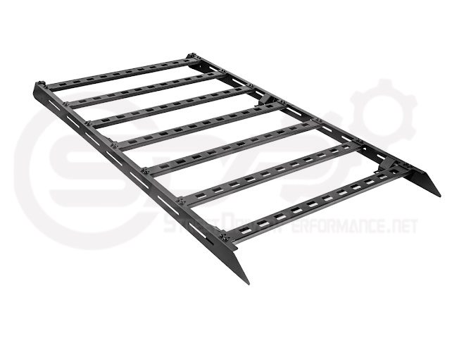 2010-2024 Toyota 4Runner | Carbon Steel Black Top Roof Rack Cargo Carrier