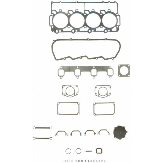 Fel-Pro HS 8493 PT-1 PermaTorque engine cylinder head gasket set with multiple gaskets and sealing components.