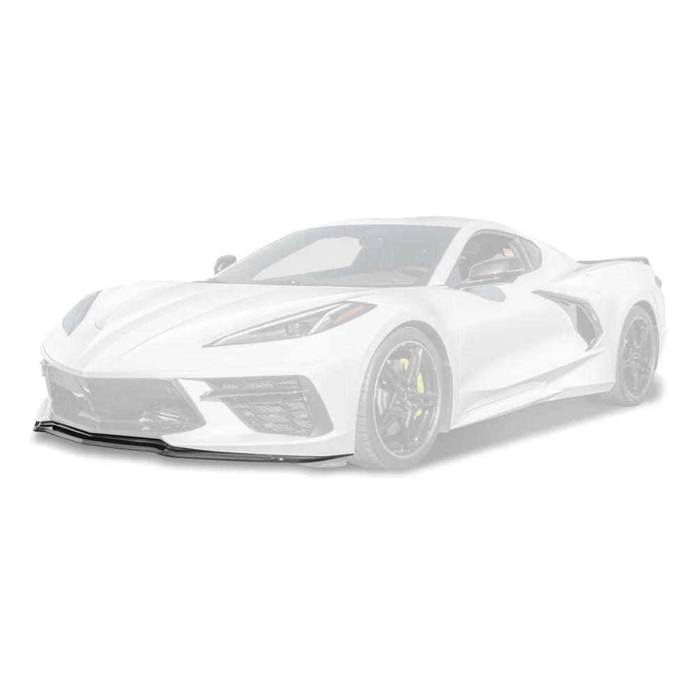 2020+ C8 Chevrolet Corvette Stingray & Z51 | "Z51 Style" 3-Piece Front Splitter / Lip Ground Effects