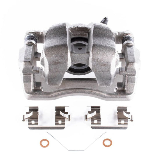 PowerStop front left OE brake caliper with bracket for 2013-2018 Acura RDX, automotive part for brake system repair.