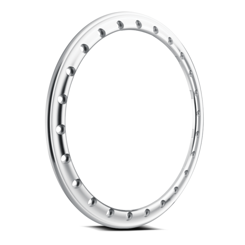 Method Beadlock Ring for 17-inch forged wheels, Style 1, machined finish, designed for Method Wheels wheel accessories.
