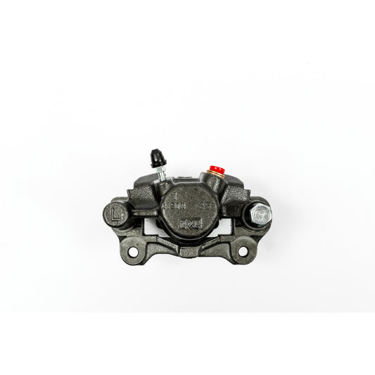 PowerStop OE rear left autospecialty brake caliper with bracket for 2005-2010 Scion tC, showing the caliper and mounting hardware.
