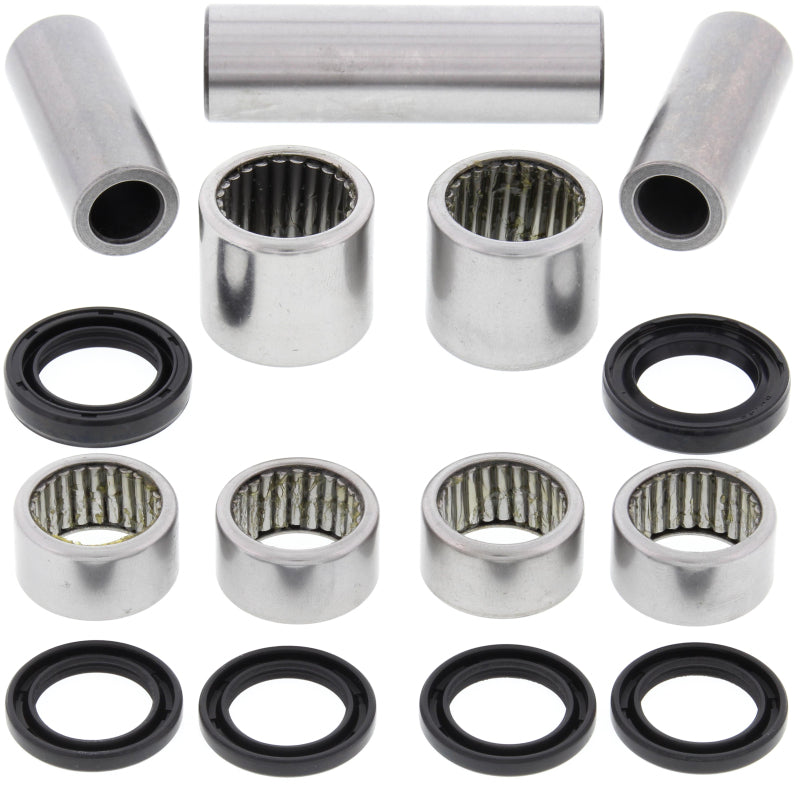All Balls Racing Honda XR200R linkage bearing kit with bushings for full vehicle suspension and frame maintenance.