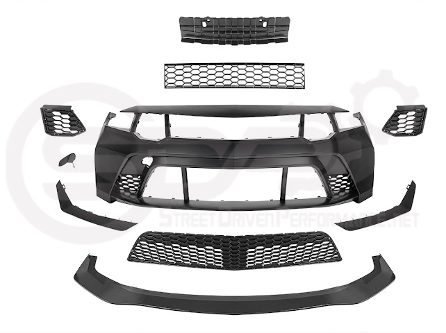 2024-UP FORD MUSTANG S650 | S650 GTD STYLE FULL CONVERSION FRONT BUMPER KIT