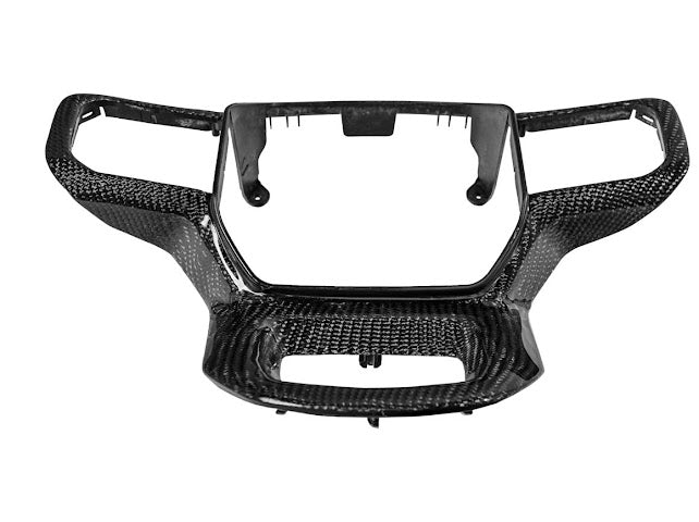 2021+ FORD F-150 | GM FACTORY STYLE CARBON FIBER STEERING WHEEL BUTTON TRIM COVER REPLACEMENT