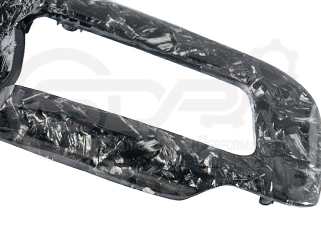 2015-2023 FORD MUSTANG S550 | CARBON FIBER STEERING WHEEL BUTTON COVER (STANDARD OR FORGED)
