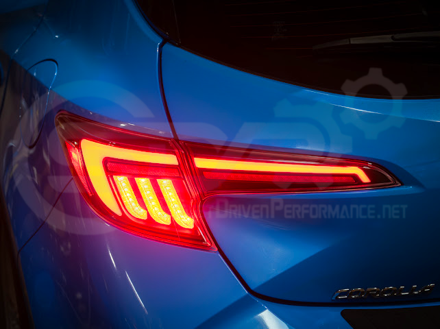 2019-UP COROLLA HATCHBACK GR SEQUENTIAL SIGNAL LED CLEAR REAR TAILLIGHTS PAIR