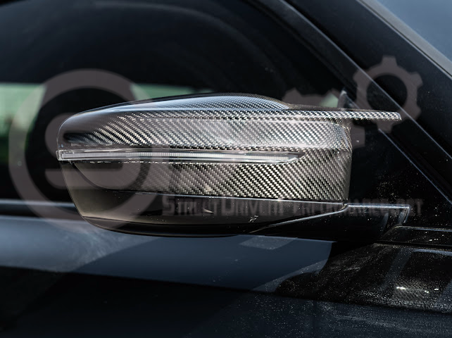 2021-UP BMW G87 M2 G80 M3 G82 M4 | FACTORY STYLE DRY CARBON FIBER MIRROR CAP REPLACEMENT PAIR
