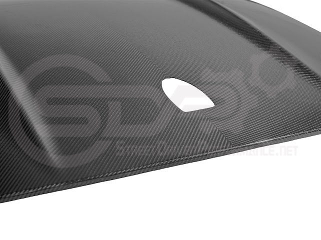 2015-Up Ford Mustang S550 & S650 Coupe | Factory Style Dry CARBON FIBER Tape-On Top Roof Panel Cover