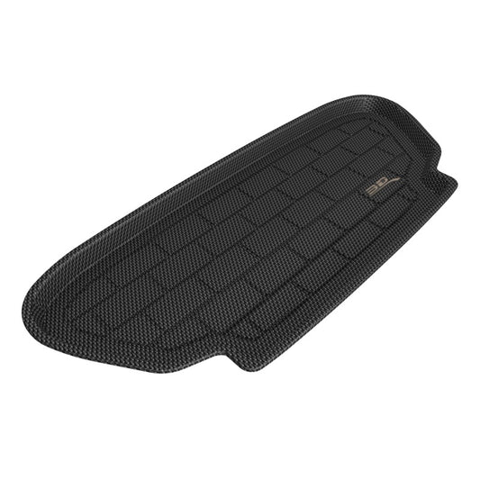 3D MAXpider 2022 Volvo XC40 Recharge Kagu black rubber front trunk floor mats, durable automotive interior protection