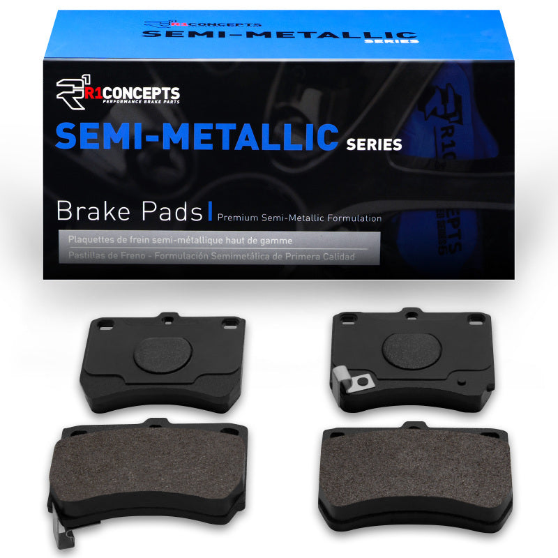 R1 88-93 Ford Festiva Front Semi Met Brake Pads