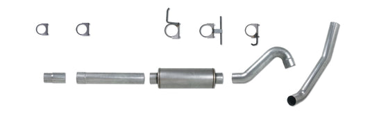Diamond Eye Performance Catback exhaust system for 2003-2006 Ford 6.0L Excursion, featuring polished metal pipes and dual exhaust tips.
