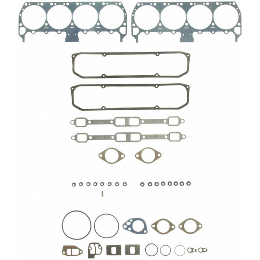 Fel-Pro Plymouth Fury HS 7891 PT-13 PermaTorque engine cylinder head gasket set showing multiple gaskets and seals for engine repair