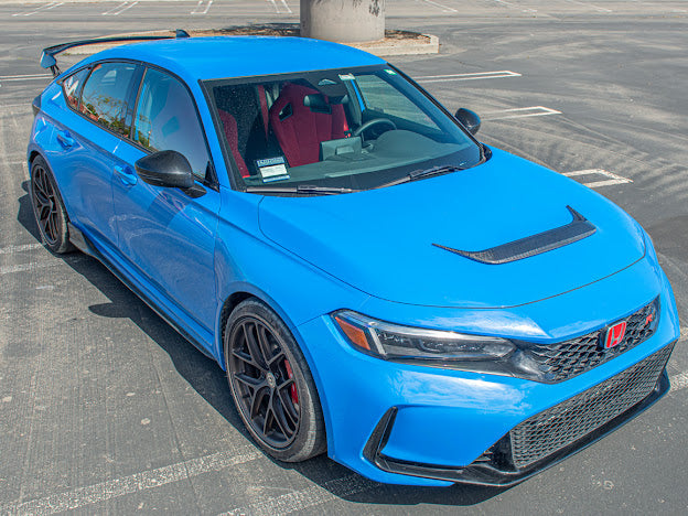 2023-UP HONDA CIVIC FL5 TYPE-R | SDP PERFORMANCE STYLE CARBON FIBER FRONT HOOD VENT