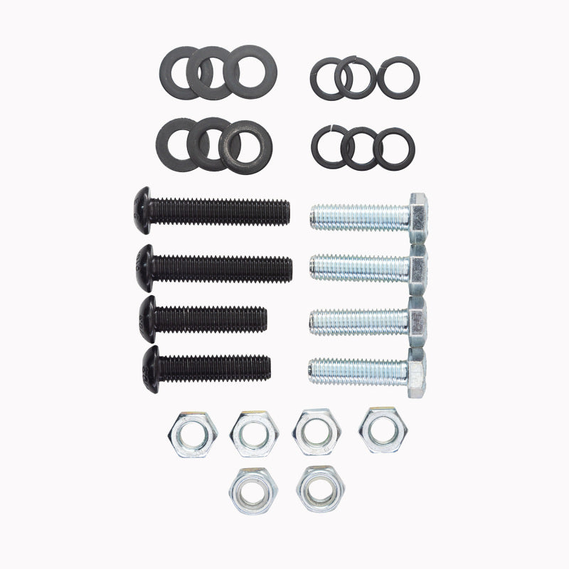 ARB winch replacement master chassis mounting hardware kit, showing durable metal components and mounting brackets for winch installation.