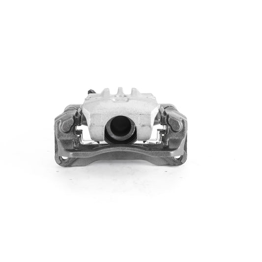 PowerStop rear left OE brake caliper with bracket for 2006-2009 Subaru Legacy, automotive part showing caliper and mounting bracket
