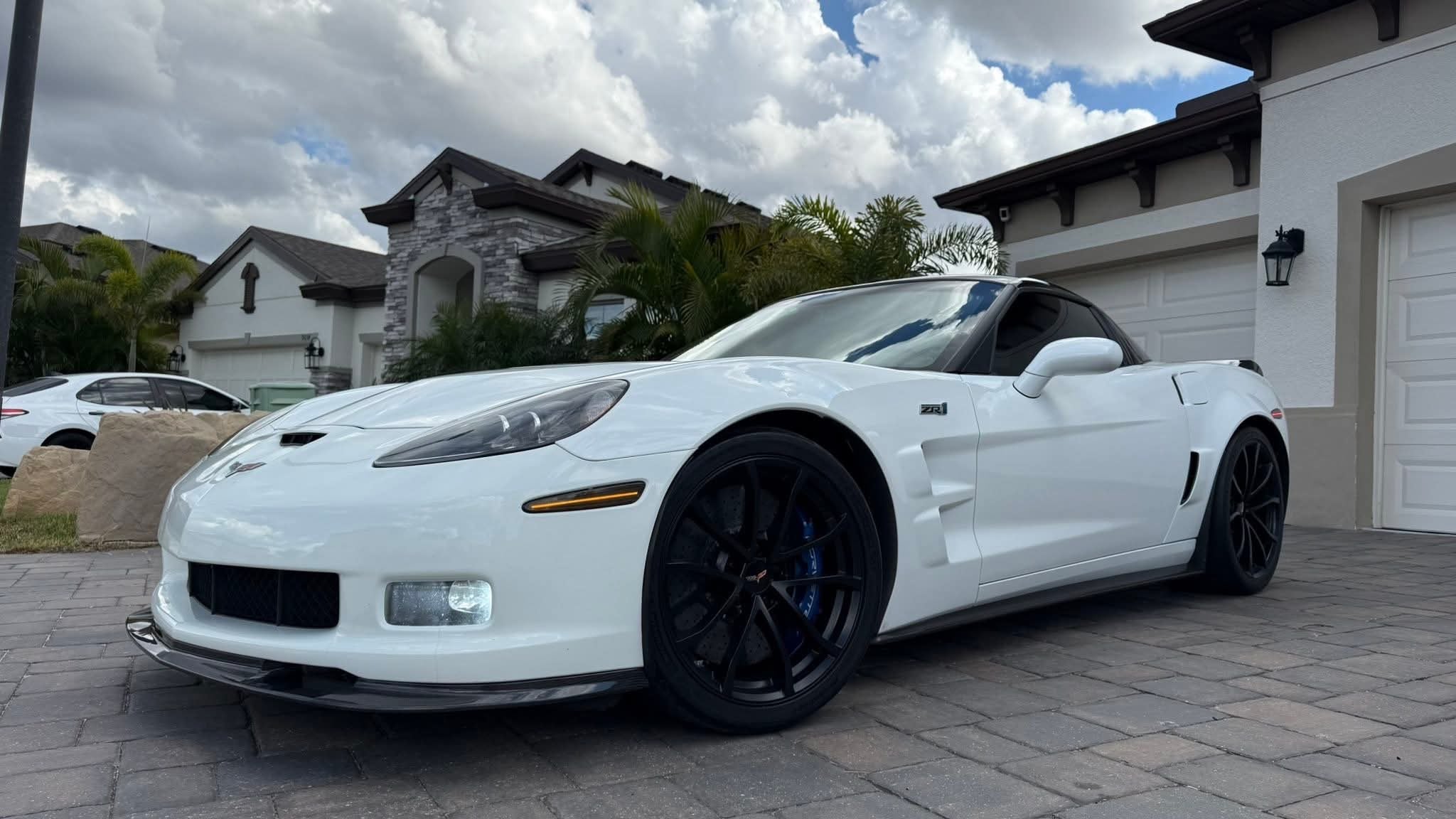 2005-2013 C6 Chevrolet Corvette ZR1 | ZR1 Package Carbon Fiber Front Splitter/Lip Ground Effects