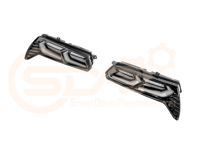 2014-2019 CORVETTE C7 SMOKE / CLEAR LENS REAR TAILLIGHT