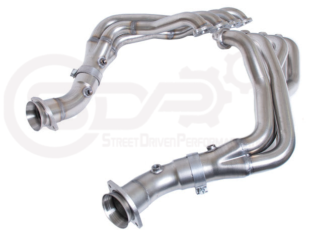 2014-2019 Chevrolet Corvette C7 - 3" Stainless Racing Double X-Pipe Exhaust & 3.0” Performance Long Tube Headers Package
