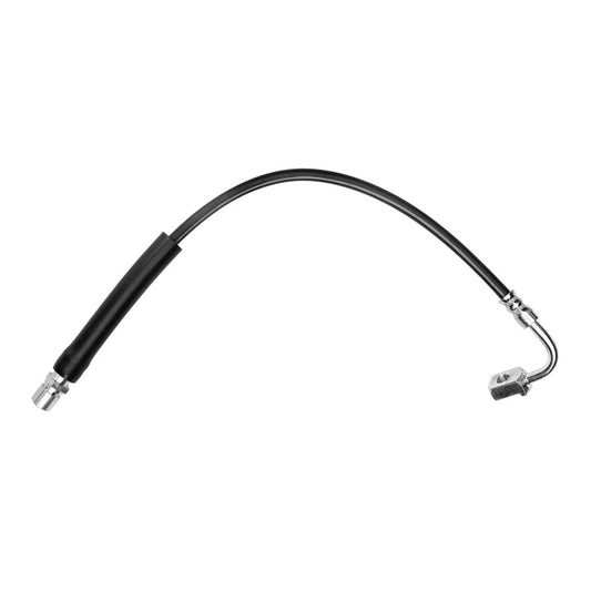 DFC Chevrolet Corvette front-left brake hose from the brake line kit, designed for 2015-2019 models, showing the flexible brake line.