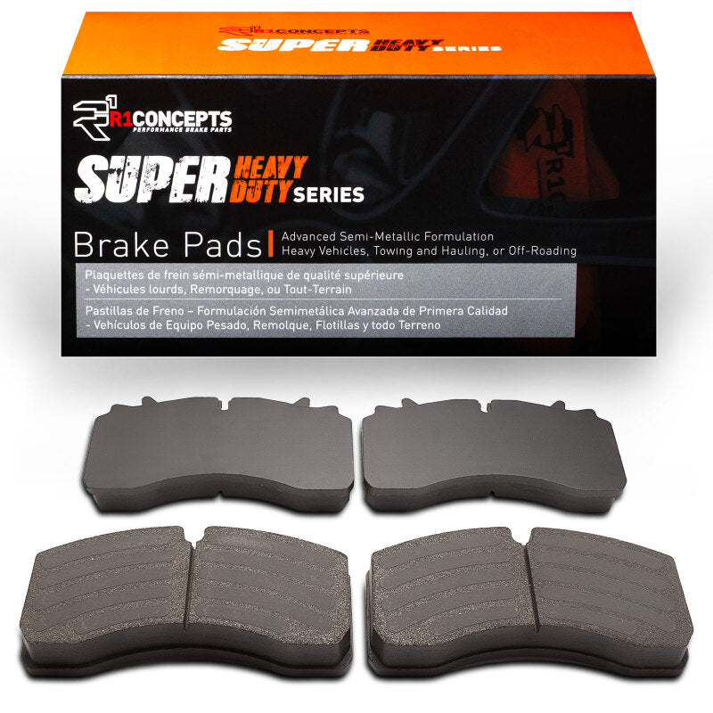 R1 05-25 Wabco Maxxus Front/Rear Super Duty Brake Pads