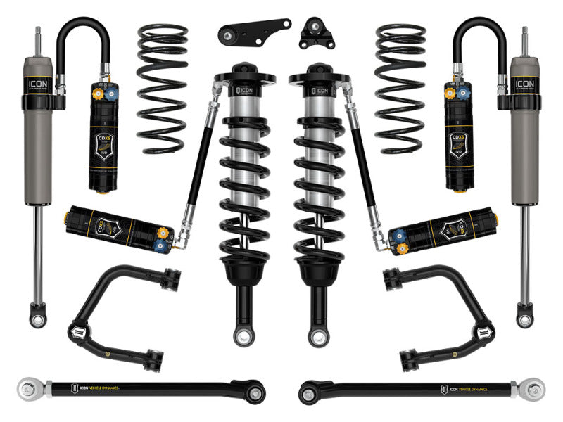 ICON 24 Tacoma 1.25-3in Stage 9 Suspension System Tubular With Triple Rate Spring