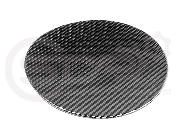 2024-UP FORD MUSTANG S650 | FACTORY STYLE DRY CARBON FIBER SIDE FENDER FUEL TANK GAS LID COVER