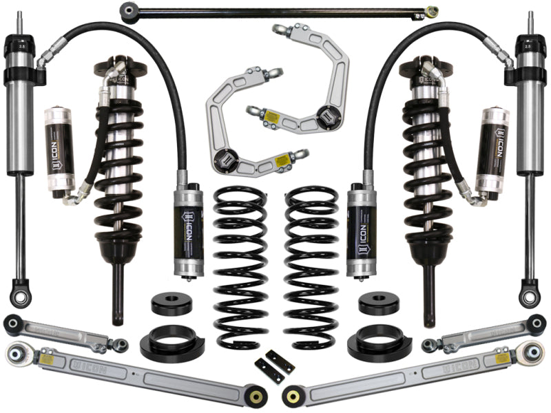 ICON 03-09 Gx470 0-3.5in Stage 7 Suspension System w/ Billet Uca