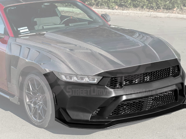 2024-UP FORD MUSTANG S650 | S650 GTD STYLE FULL CONVERSION FRONT BUMPER KIT
