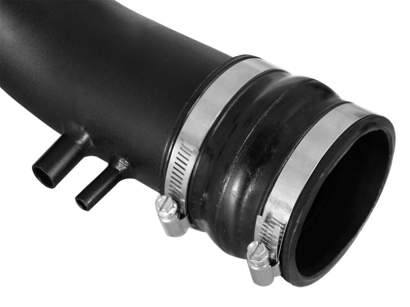 aFe MagnumFORCE Stage-2 PRO 5R cold air intake system for 2011-2014 Ford F-150 V6 3.7L with intake tubes and filter.