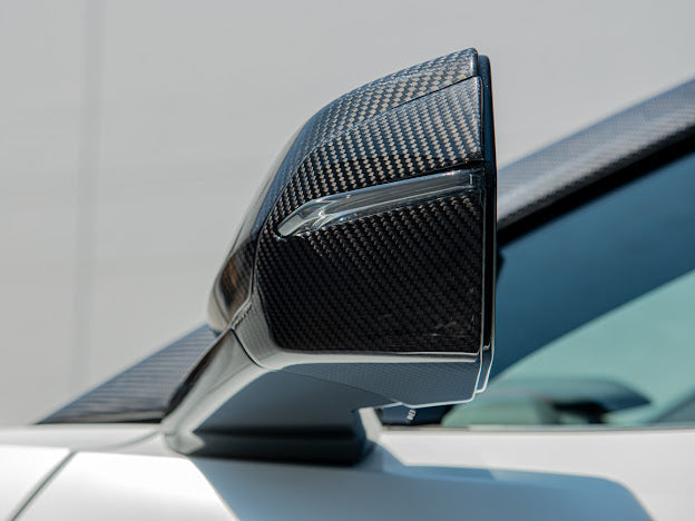 2020+ CORVETTE C8 | CARBON FIBER UPPPER AND / OR LOWER MIRROR COVERS