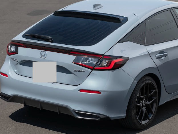 2022-UP HONDA CIVIC HATCHBACK | JDM STYLE REAR ROOF WINDOW VISOR