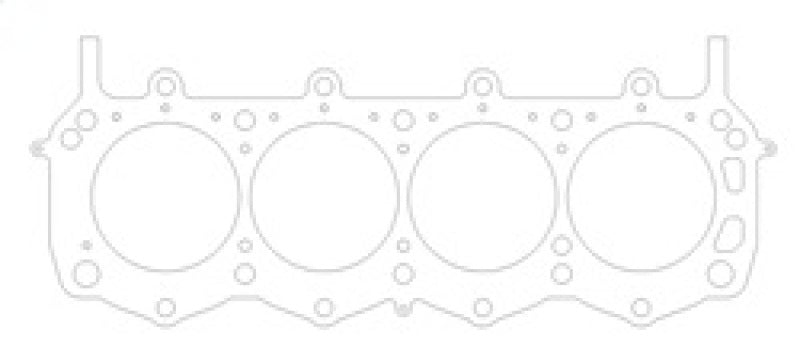 Cometic Ford Man-O-War MLS head gasket with 4.155-inch bore, .040 inch thickness, 6-bolt, 10-degree design for engine sealing
