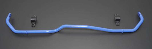 Cusco 24mm rear sway bar for 2016+ Toyota Prius, solid metal bar with mounting brackets, enhances vehicle stability and handling.