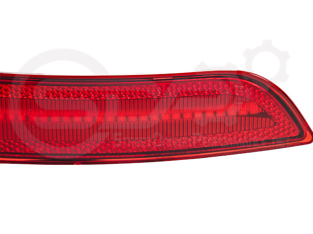 2016-2024 Chevrolet Camaro | Rear Bumper Side Marker Lens w/ Red LED Reflector Light Pair (Clear / Red / Smoke)