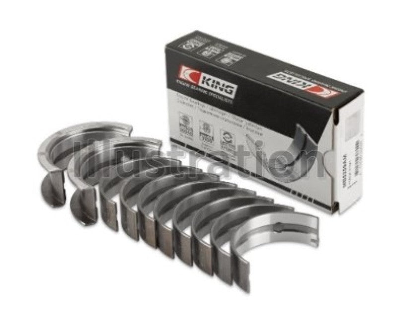 King Engine Bearings Ford 239/256/272/292 (Size .050) Crankshaft Main Bearing Set
