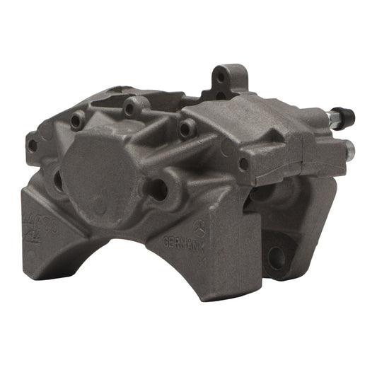 DFC Mercedes-Benz S500 rear OE brake caliper in silver zinc coating, high-quality automotive brake component.