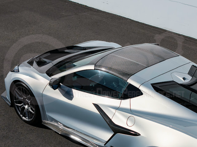 2020-Up Chevrolet Corvette C8 Coupe | CARBON FIBER Replacement Top Targa Roof Panel