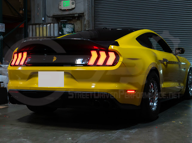 2015-2023 FORD MUSTANG S550 | EURO RGB SEQUENTIAL SIGNAL LED XB REAR TAILLIGHTS PAIR