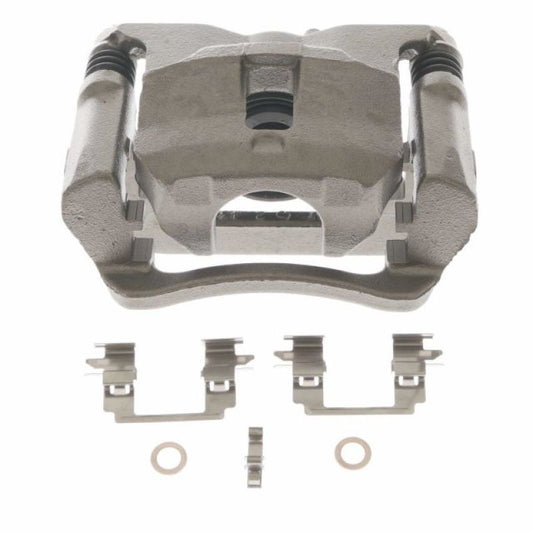 PowerStop rear OE brake caliper with bracket for 2015-2017 Chevrolet Colorado, featuring durable construction and mounting hardware.