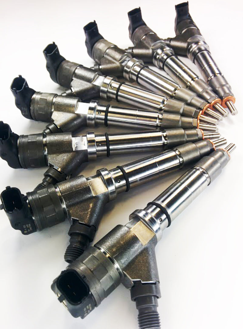 DDP 04.5-05 Chevrolet Duramax 6.6L LLY Reman Injector Set - 75hp (30% Over)