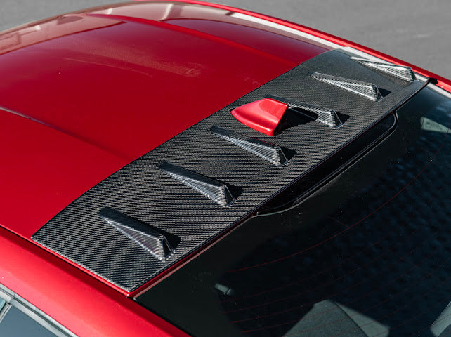 2024+ FORD MUSTANG S650 COUPE |   CARBON FIBER REAR ROOF WING SPOILER