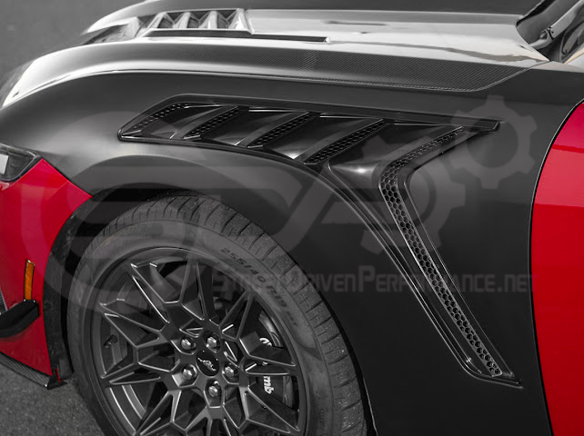 2024-UP FORD MUSTANG S650 | GTD STYLE FRONT SIDE VENTED FENDERS
