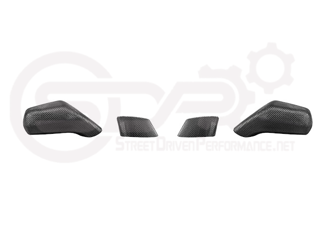 2014-2019 Chevrolet Corvette C7 | Factory Style CARBON FIBER Full Mirror Cap Covers Pair