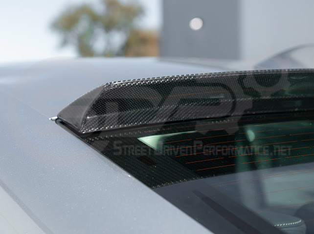 2021-UP LEXUS IS300 & IS350 | JDM PERFORMANCE STYLE CARBON FIBER ADD ON REAR ROOF TOP WINDOW SPOILER WING